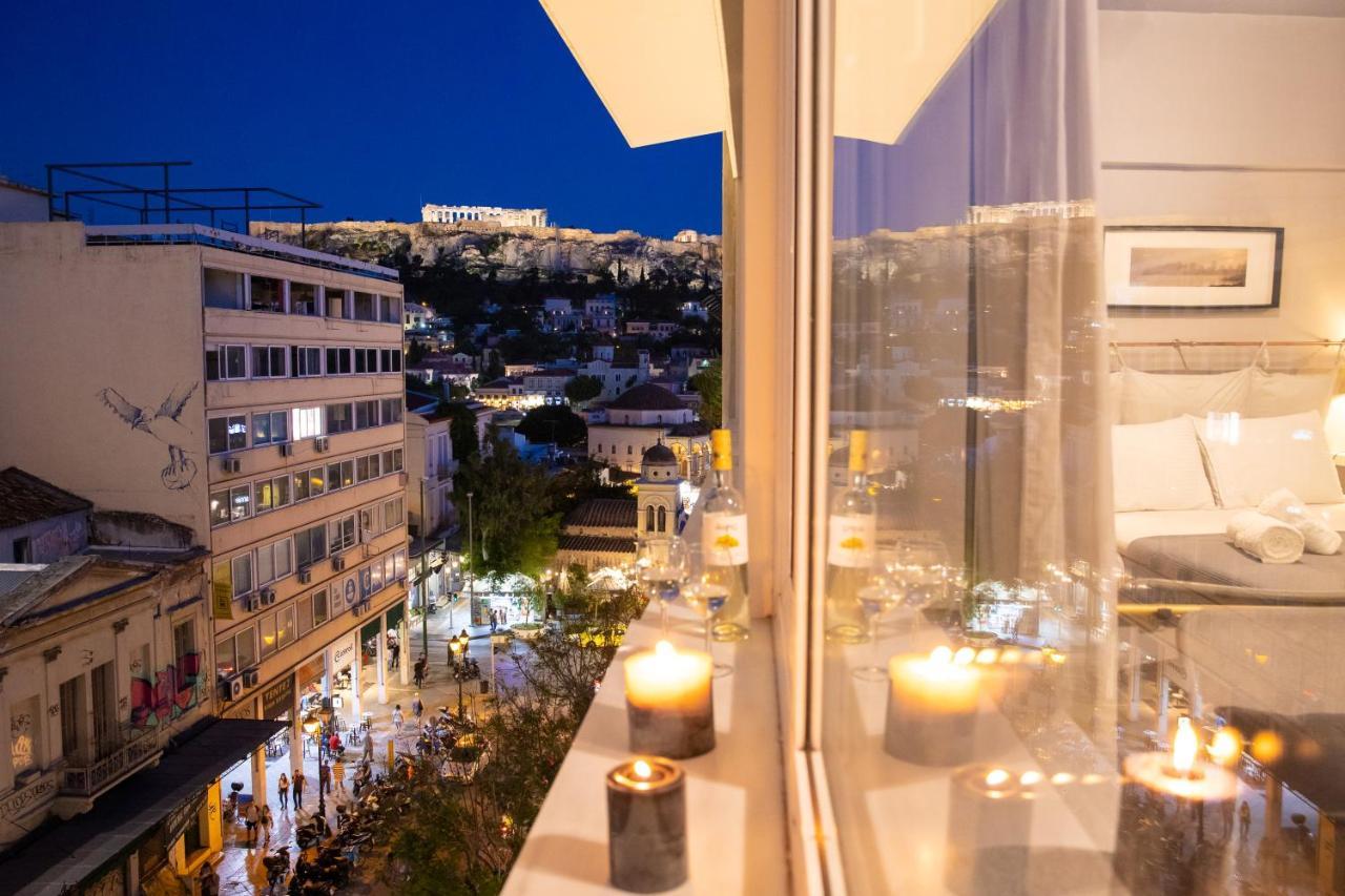 Acrolights By Night Apartment Athena Bagian luar foto